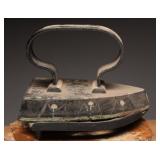 Cast Iron Sad Iron With Trivet