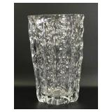 Vintage Heavy Glass Vase