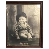 Rare Billy Barty Signed Photo & Antique Photo