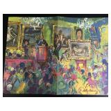 Vargas Girl, LeRoy Neiman Playboy Insert, 1960