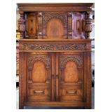 Vintage Landstrom Furniture Carved Sideboard