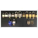 Group of Vintage to Modern Locks (14)