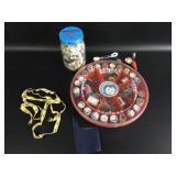 Vintage Thread Master Storage Set + Buttons