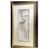 Framed Lorene Lovell Watercolor 1991