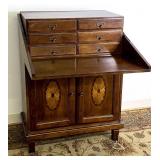 Modern Old World Look Convertible Desk