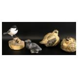 Bird Figurines (4)