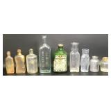 Vintage Medicine Bottles (9)