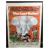 1967 Original The Last Safari Movie Poster