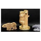 Bear Figurines (3)