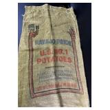 Vintage Navajo Potato Burlap Sack