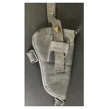 Canvas Pistol Holder with Buckles