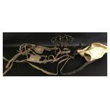 Horse Bridle, Feed Bag & Horse Wind Chime