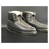 Vintage West German "Zenith" Ski Boots
