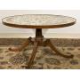 Mersman Mosaic Tile Top Round Coffee Table