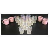 Iridescent Thumbprint Goblet Set (12)
