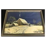 Framed Lithograph of The Darling Dionne