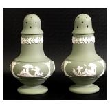 Vintage Wedgwood Jasperware Salt and Pepper Set