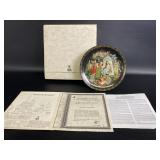 "The Golden Cockerel" Russian Legends Rare Plate