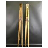 Vintage Primitive Wooden Collapsible Drying Racks