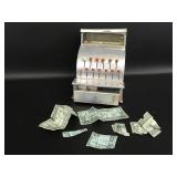 Vintage Working Kamkar Toy Metal Cash Register