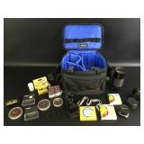 Vintage 35mm Camera Lenses, Filters, Film