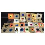 Large Group of 45 RPM LP Records