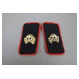 Waffen-SS Totenkopf Collar Tabs