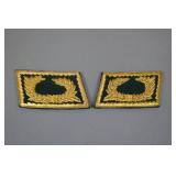 German Army Officer Bullion Collar Tabs