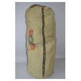 WWII USAAF Prentice-Zippered Canvas Flight Bag