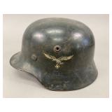 WWII German M35 Luftwaffe Camouflage T ET64 Helmet
