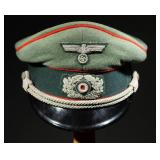 WWII Heer Artillery Officer Cap