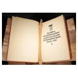 1936 Berlin Olympics Official Guest Book