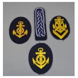 Kriegsmarine Engine Branch Insignia Group