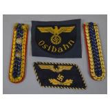 German Reichsbahn & Ostbahn Official Tabs Group