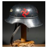 M34 Civic Helmet with Post-War Modifications
