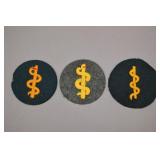 Kriegsmarine & Heer Medical Specialist Patches