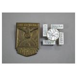 1933 Hesselberg & Lippe NSDAP Victory Badges