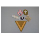 Wehrmacht Cloth Insignia Group (RZM Tagged)