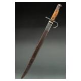 WWII Japanese Arisaka Type 30 Hooked Bayonet