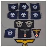 WWII German Police & Kriegsmarine Insignia