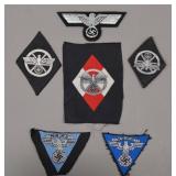 NSKK & Hitler Youth Technical Insignia Group