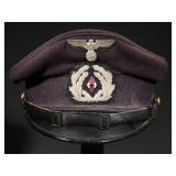 Rare Naval HJ Leader Visor Cap