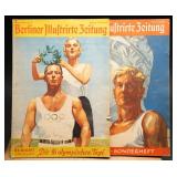 1936 Berlin Olympics Illustrated Magazines, Pair 3