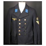 1942 Dated Kriegsmarine Naval Reefer Jacket