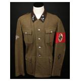 NSKK Feldbluse Motorstandarte 154 Tunic