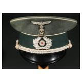 WWII Heer Infantry Officer Tradition Cap