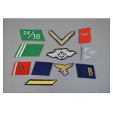 German Cloth Insignia & Rank Devices Group