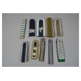 Mixed Third Reich Shoulder Boards with RZM Labels