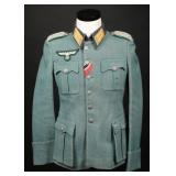 WWII German Heer Cavalry Officer M36 Dress Tunic