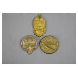 1930s NSDAP Political & Aviation Badges(3)